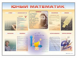 Стенд-уголок "Юный математик" - fgospostavki.ru - Чита