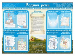 Стенд-уголок "Родная речь" - fgospostavki.ru - Чита