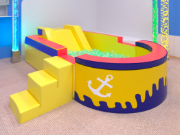 Бассейн сухой фигурный разборный - fgospostavki.ru - Чита