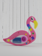 Бизиборд «Розовый фламинго» - fgospostavki.ru - Чита