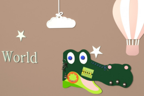 Бизиборд «Голова крокодила» - fgospostavki.ru - Чита