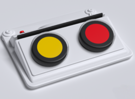 Игровой коммуникатор 2-х кнопочный со вставкой - fgospostavki.ru - Чита