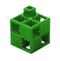 Кубик-основание зеленый 20х20 Artec - fgospostavki.ru - Чита