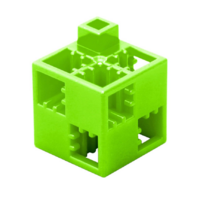 Кубик-основание желто-зеленый 20х20 Artec - fgospostavki.ru - Чита