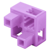 Половина куба тип В светло-фиолетовая Artec - fgospostavki.ru - Чита