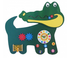 Бизиборд «Зеленый крокодил» - fgospostavki.ru - Чита