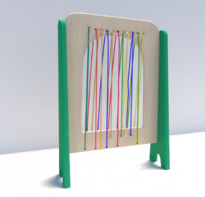 Дидактическая панель с цветными шнурочками - fgospostavki.ru - Чита