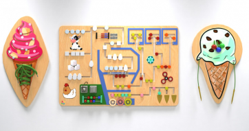 Комплект бизибордов «Фабрика мороженого» - fgospostavki.ru - Чита