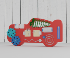 Бизиборд «Машинка» - fgospostavki.ru - Чита