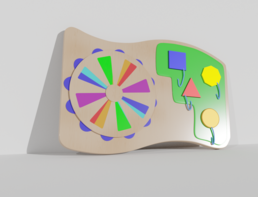 Тактильно-развивающая панель «Яркие краски» - fgospostavki.ru - Чита