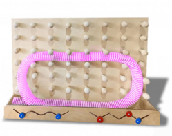 Тактильно-развивающая панель с трубой - fgospostavki.ru - Чита