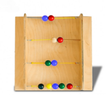 Тактильно-развивающая панель с текстурами и радужными шариками - fgospostavki.ru - Чита