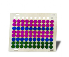 Тактильно-развивающая панель «Цветные фигурки» - fgospostavki.ru - Чита