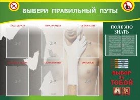 Стенд "Выбери правильный путь!" - fgospostavki.ru - Чита