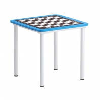 Шахматный стол на металлокаркассе - fgospostavki.ru - Чита