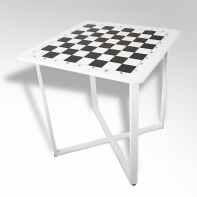 Стол шахматный "Турнир ТР" на металлокаркасе - fgospostavki.ru - Чита