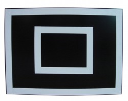 Щит баскетбольный навесной на шведскую стенку (ламинированная фанера), размер 930х670 миллиметров - fgospostavki.ru - Чита