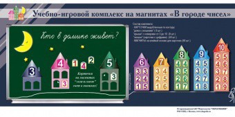 "В городе чисел". Для лучшего понимания и запоминания состава чисел первого десятка - fgospostavki.ru - Чита