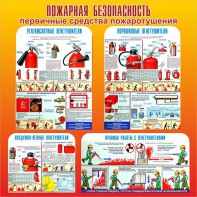 Стенд "Пожарная безопасность" Вариант 2 - fgospostavki.ru - Чита