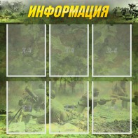 Стенд "Информация" Вариант 5 - fgospostavki.ru - Чита