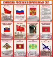 Стенд "Символы России и вооруженных сил" - fgospostavki.ru - Чита