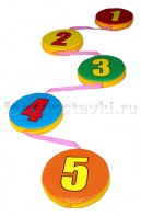 Дорожка "Змейка-шагайка-геометрическая" с цифрами - fgospostavki.ru - Чита